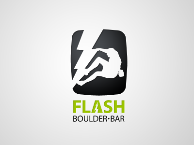 Flash Boulder design logo