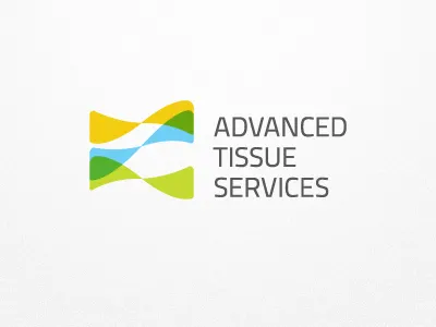 Advanced Tissue Services Logo (Option) layers logo medical research sample skin tissue transparent