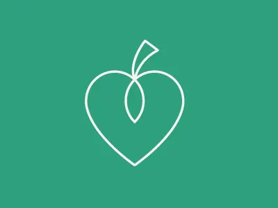 Applepip Branding apple branding design green pip