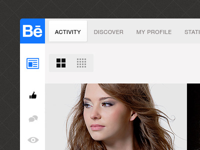 Behance Feed App app behance desktop ipad