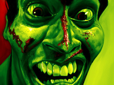 Bruce Campbell army of darkness bruce campbell caricature digital painting horror horror movies illustration photoshop sam raimi the evil dead