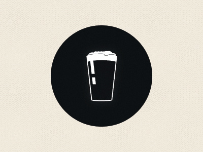 Moondel Logo, take 2 beer logo mark moondel pint social