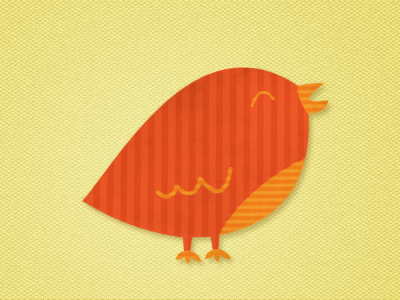 Cute bird.. bird illustration oasistyle pattern texture