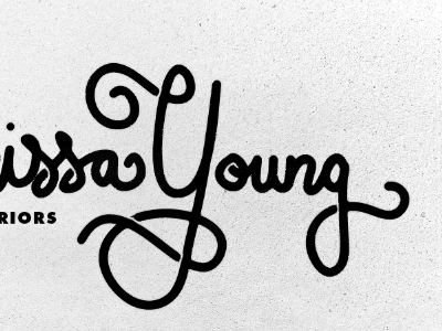 38 branding clarissa typography young script design