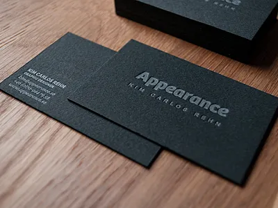 Letterpress business card business card letterpress minimal minimalistic