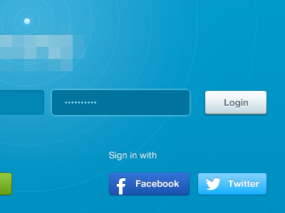 ⚡ blue button design fields input login ui ux