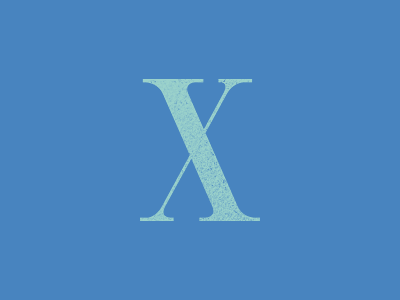 X font letter modern serif type typeface typography x