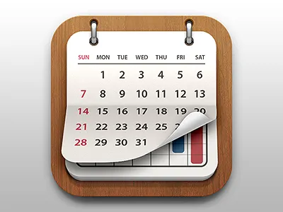 Staccal Icon (inami's Edit) calendar icon ios pagecurl