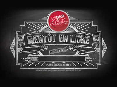 Bar a Jeux Website bar a jeux blackboard chalk web website