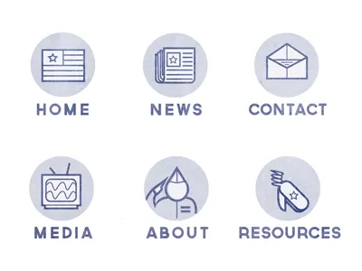 Veteran Link Icons icons