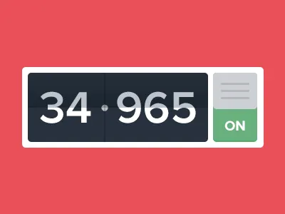 Generic Counter counter emails generic iphone off on switch views web