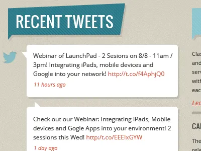 Recent Tweets