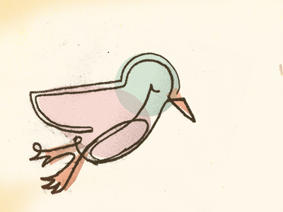 Bird Is The Word bird illustration word