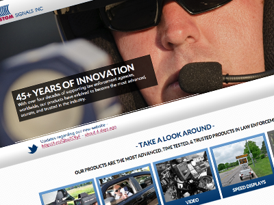 Responsive, Clean, Enterprise. clean content blocks minimal responsive