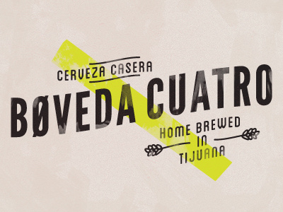 Bóveda Cuatro: 2 beer cerveza home brew homebrew