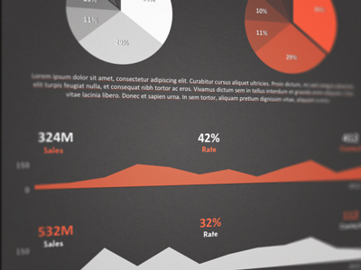 PowerBox graph infographie m leg metrics powerbox presentation template