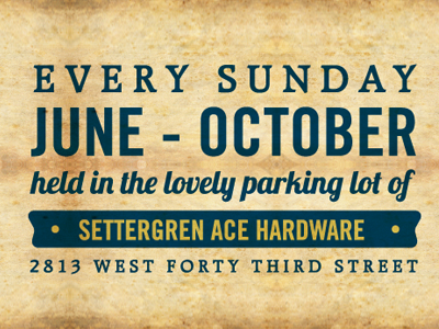 Linden Hills Farmers Market Poster Text, v2 branding farm minneapolis poster typography