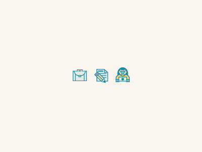 Portfolio Site Icons about blog doc document icons illustration pencil portfolio