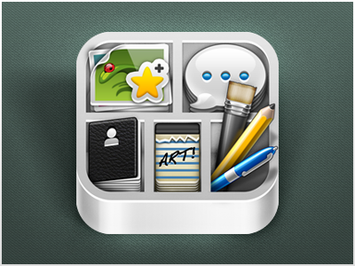 Messages app deviantart icon ios message centre