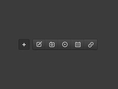 Add Content Menu article calendar content create event icon icons link menu photo post video