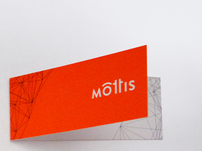 Mottis Business Card branding business card stationery