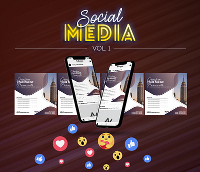 SOCIAL MEDIA DESIGN branding design graphic design marketing social media social media design social media marketing social media post social media post design