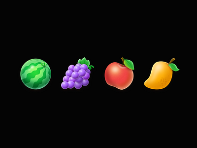 Figma｜icon- fruit ui