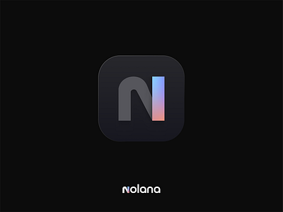 Nolana AI Brand Identity ai brand brand design brand identity branding clean gradient logo modern n logo startup wordmark