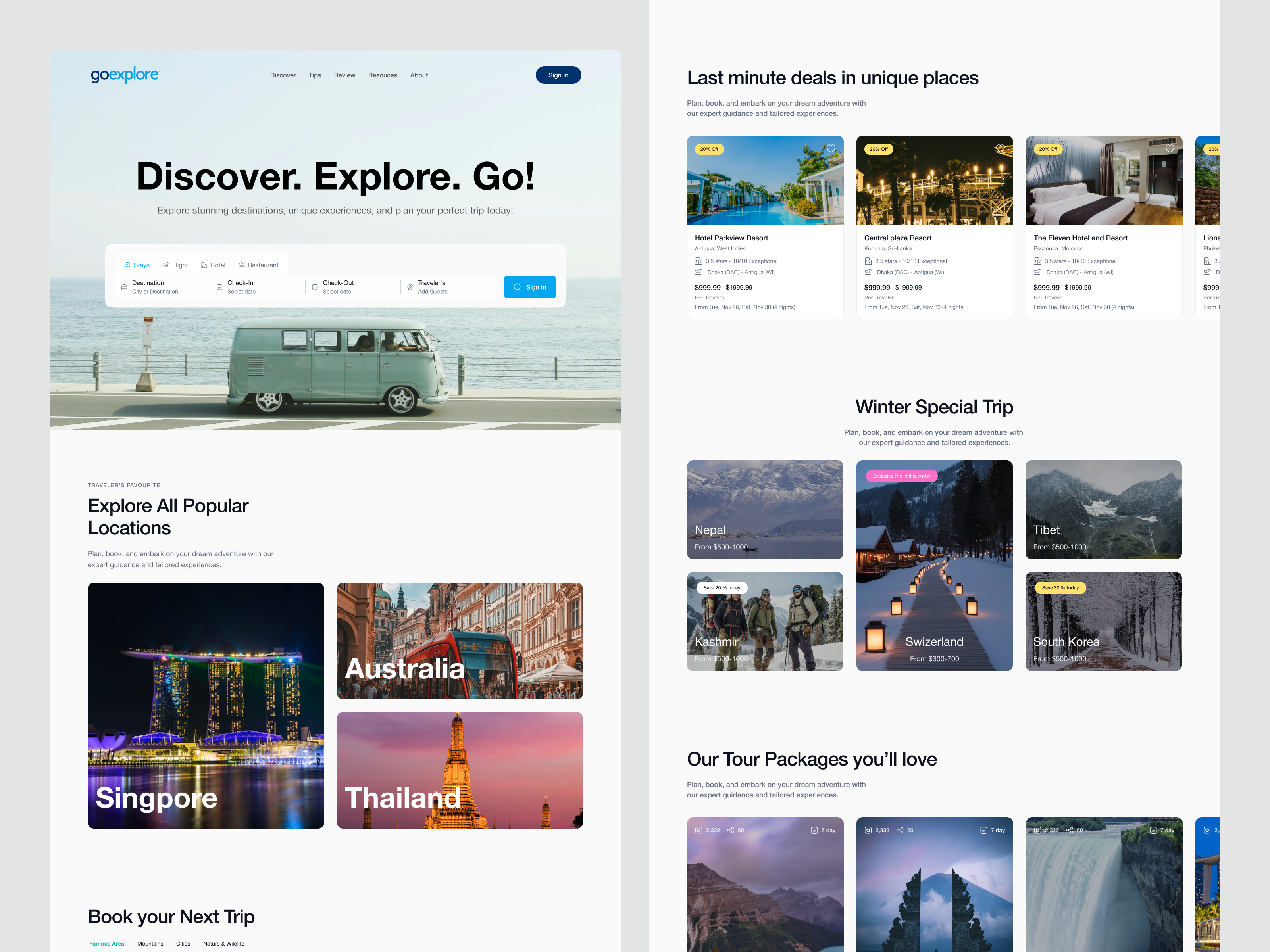 Example of Website Design