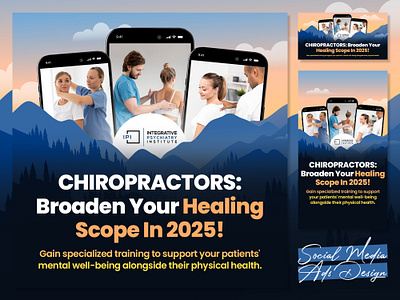 Ads Design For IPI Chiropractors Program ad ads branding design facebook post graphic design ig illustration