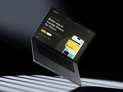 Finance Website UI Design bank card banking banking web business digital banking digital wallet finance finance app ui finance management fintech home page landing page minimal design money payment ux wallet web design website website design