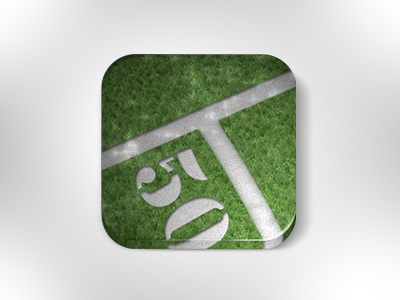 Field app Icon app football icon