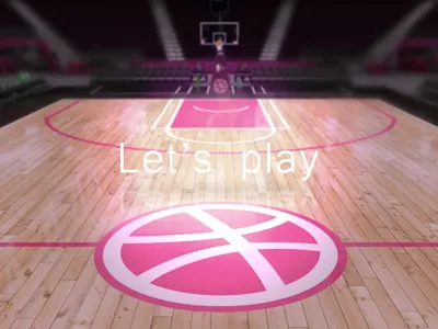 Let's play 3d court first shot
