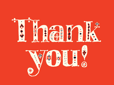 thank you cards!