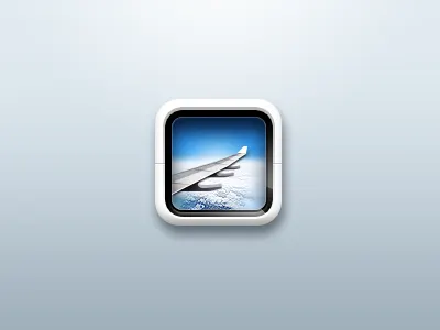 in the air, travel icon airplane airport app cloud icon ios iphone travel vacation