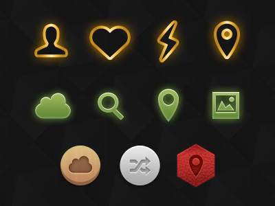Icon Kit application icon colour full icons illustrator iphone mobile icon photoshop shape various vector web icon