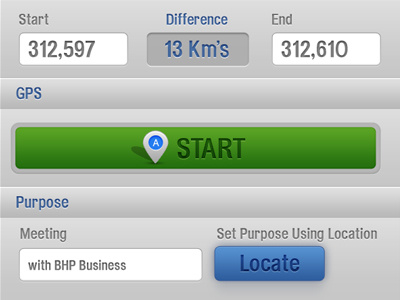 iPhone app design apps blue clean gps green iphone app navigation ui design user interface design