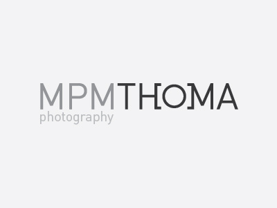 Mpm Thoma Photography Logo logo photography typography