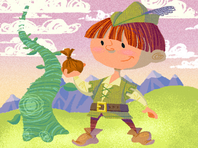 Jack And The Beanstalk books children illustration