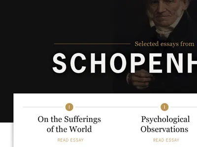 A little site I'm working on dark ebook responsive design typography website