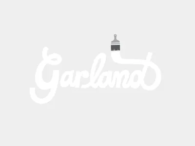 garland v3 lettering neighborhood paint brush script spokane the hoods