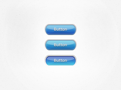 Just a button blue button glossy glow gray interface light rounded