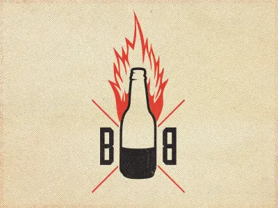 Burning Bridges brand burning burning bridges burnt design hell logo red rick james texture vintage whiskey