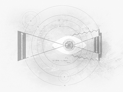 Eye see you circles design eye