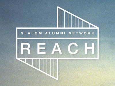 Reach identity logo logotype type