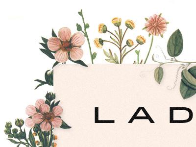 L A D flowers
