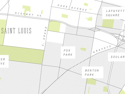 map map saint louis