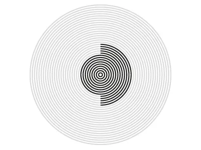 Census Data circle infographic information design