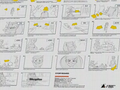 Tinkoff digital storyboard clip storyboard