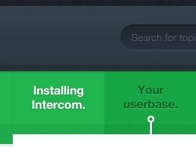 Select blue documentation green grey menu pattern search ui ux web website